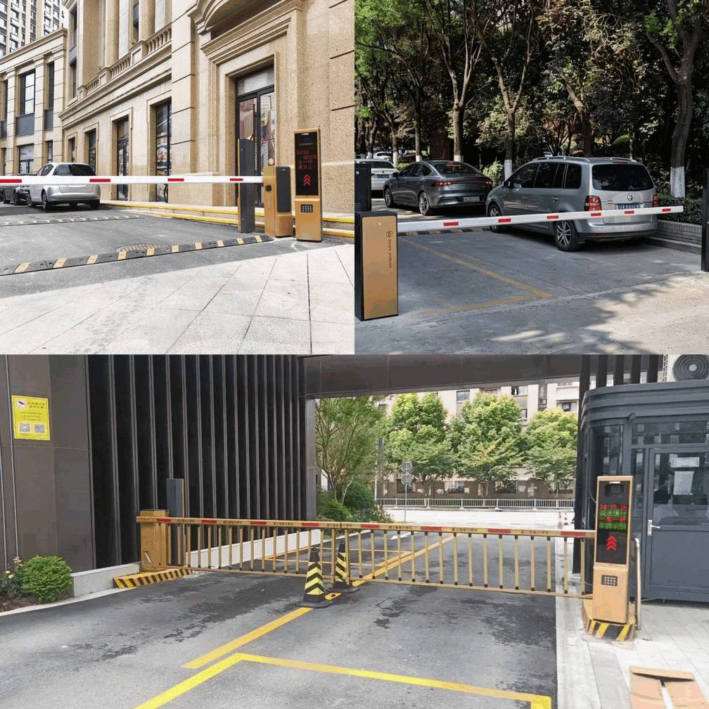 High-Performance ANPR Boom Barrier Gate for Residential & Commercial Smart Parking Projects in Indonesia