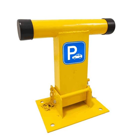 Heavy-Duty T-Shape Manual Parking Barrier Lock: 2-Ton Load Capacity and Reinforced Steel Design