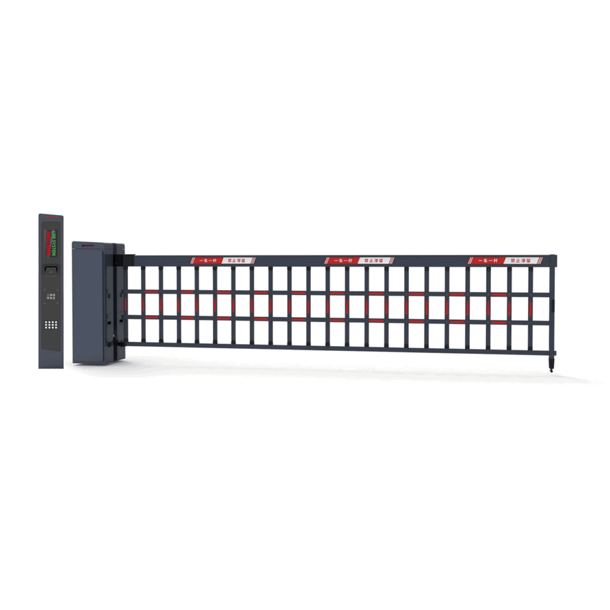 High-Security IP65 Steel LPR Parking Barrier for Commercial Real Estate