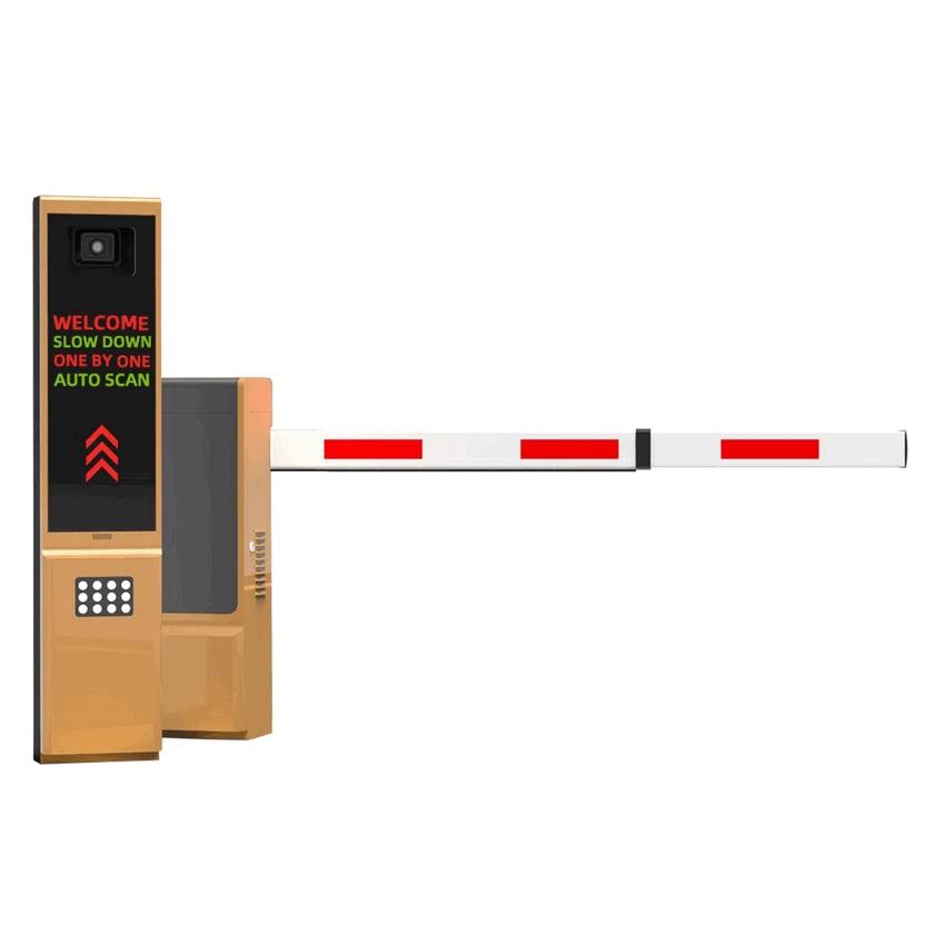 Industrial Straight Arm Boom Barrier for Unmanned Parking Access Control