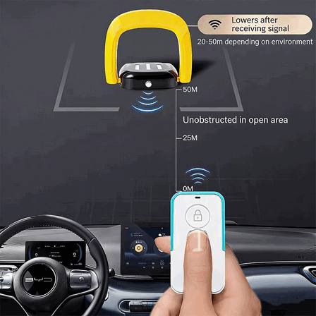 Wireless Bluetooth Radar Sensor for Straight Arm Barrier Gates: Anti-Collision Motorized Parking Access Control