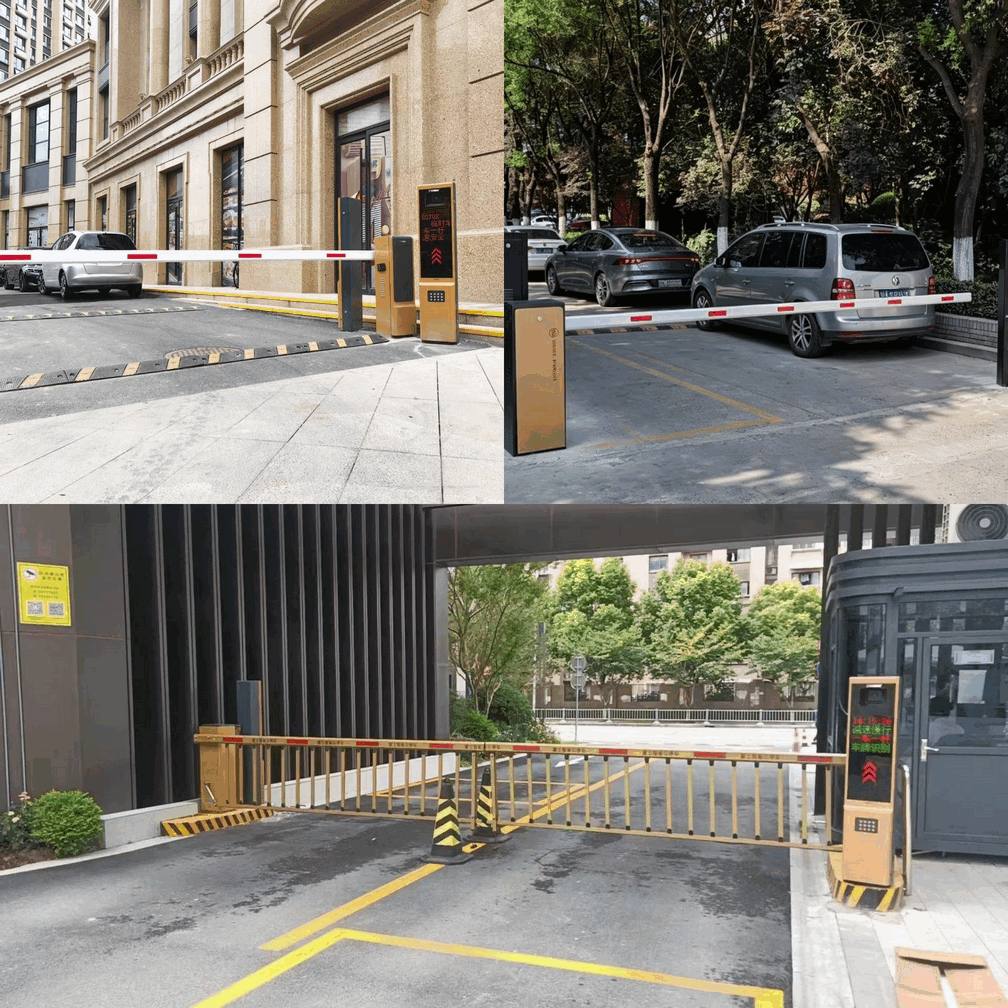 Rapid Servo-Motor Parking Gate with Variable-Speed Adjustable Driveway Barrier Arm