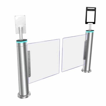High-Speed Optical Speed Gate Turnstile for High-Traffic Transit Stations and Pedestrian Access Management