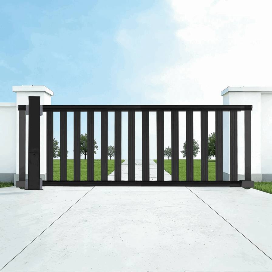 Budget-Friendly DIY Sliding Autogate Motor Kit: Easy-Install In-Post Gate Operator for Residential Homes