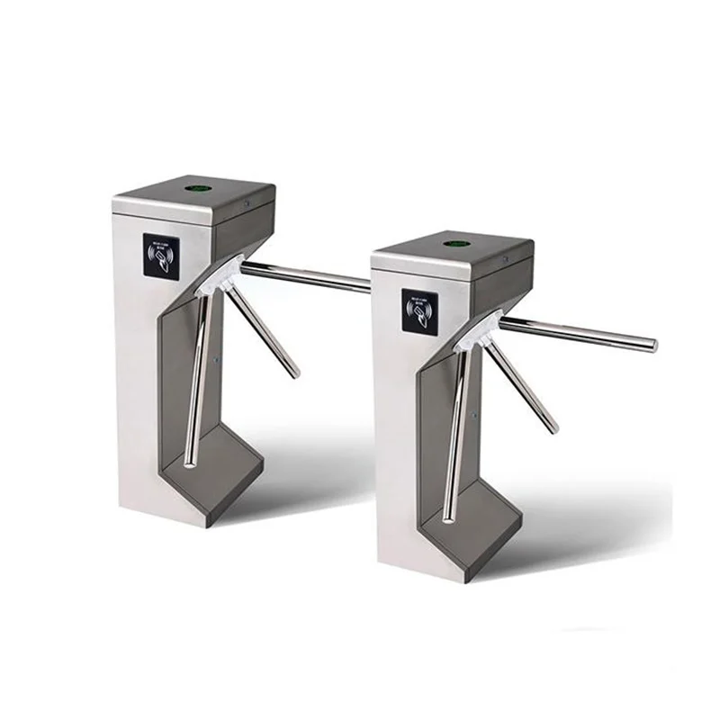 Heavy-Duty SUS304 Stainless Steel Tripod Turnstile for Corporate Office Entrance & High-Security Access Control