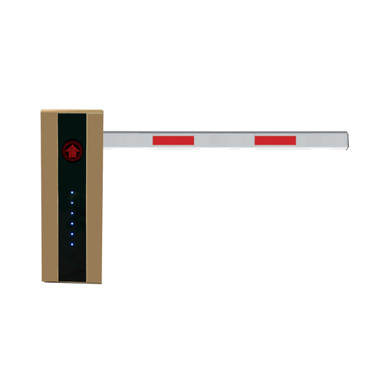 Automated Folding Boom Barrier Gate with Brushless Motor and Integrated RFID Access Control System