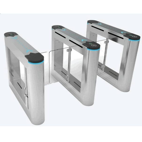 Automatic Swing Barrier Gate (AC220V) with Advanced Anti-Tailgating Sensors for High-Security Corporate Office Access Control