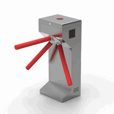Heavy-Duty SUS304 Stainless Steel Tripod Turnstile for Corporate Office Entrance & High-Security Access Control