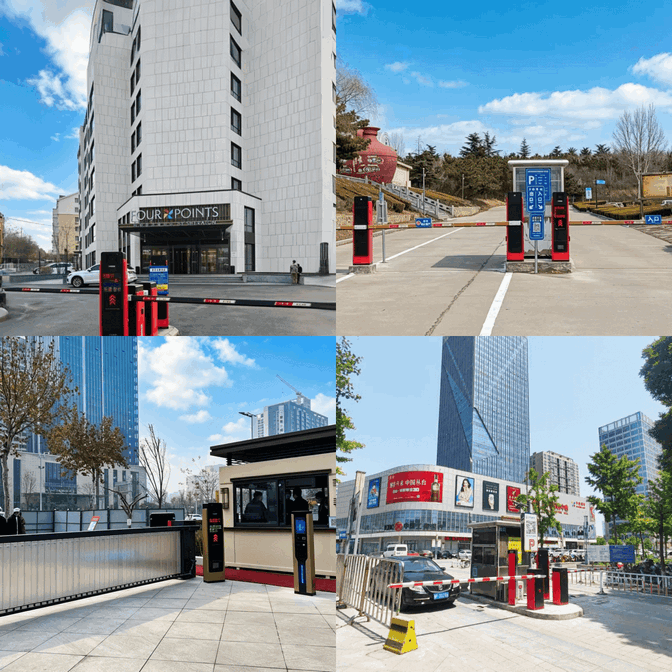 Solar-Powered Industrial Traffic Access Barrier for Toll Stations & Logistics Hubs