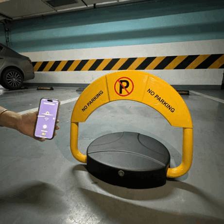 Baroxon Automatic Smart Parking Lock: Bluetooth-Enabled Vehicle Access Barrier for Private Property and Reserved Parking Management