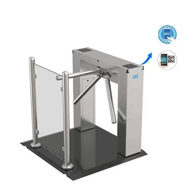 Waist-Height Optical Tripod Turnstile for Intelligent Pedestrian Entry Management & Access Control