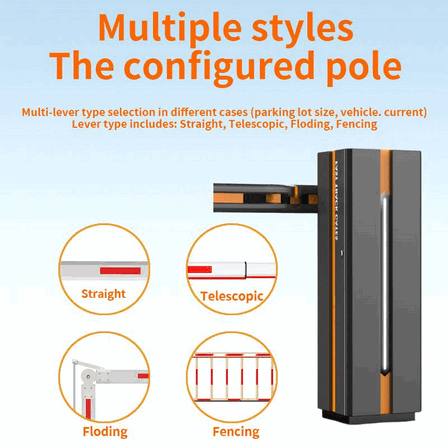 High-Speed Automated Boom Barrier Gate with Adjustable Speed & Brushless Motor for Intelligent Traffic Management
