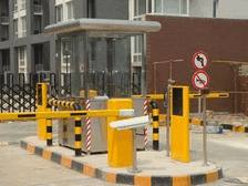 Automated Boom Barrier Gate with Durable Aluminium Arm, LED Lighting, and Remote Control Access