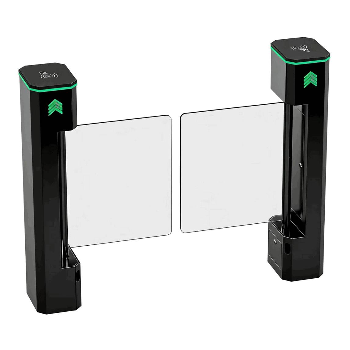 Automated Swing Gate for Residential Construction Sites with Integrated Dome Camera Surveillance System