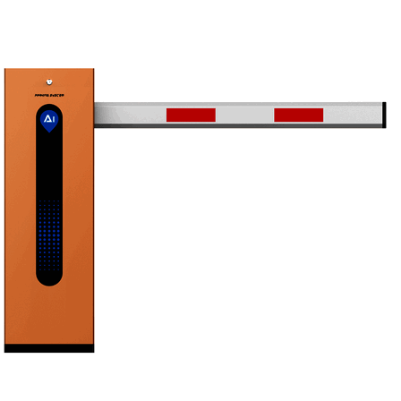 Heavy-Duty Steel Automated Boom Barrier Gate for Residential Gated & Guarded Communities