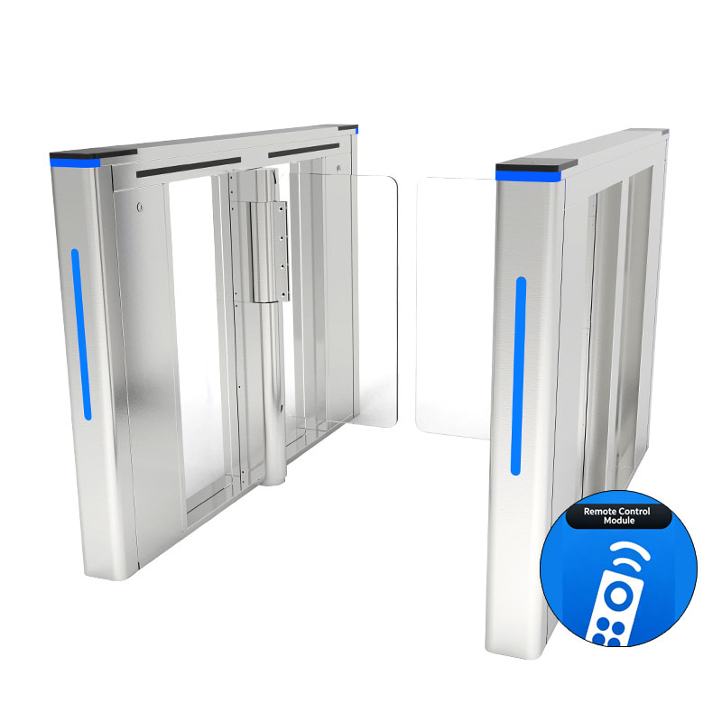 High-Performance Double Speedlane Turnstile Gate with Integrated Access Control for Industrial Factories and Fitness Center Entrance