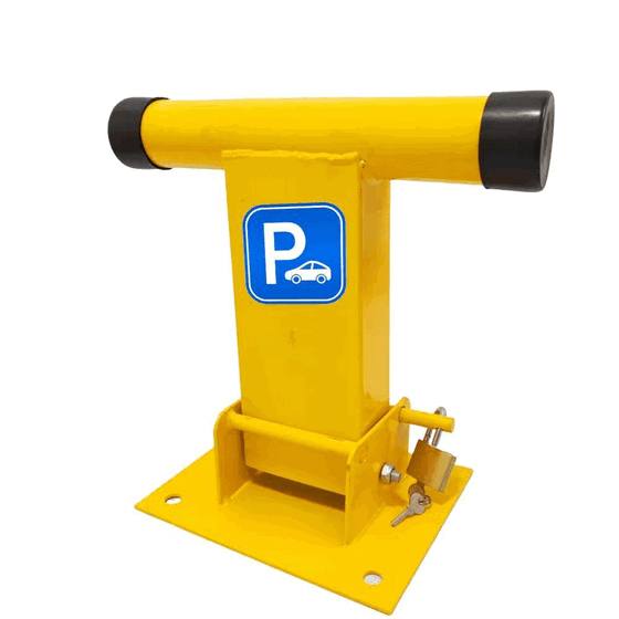 Heavy-Duty T-Shape Manual Parking Barrier Lock: 2-Ton Load Capacity and Reinforced Steel Design