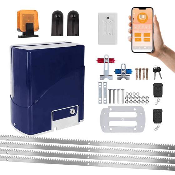 Heavy-Duty 800kg Industrial Electric Sliding Gate Motor: Premium Autogate System with Remote Control Kit