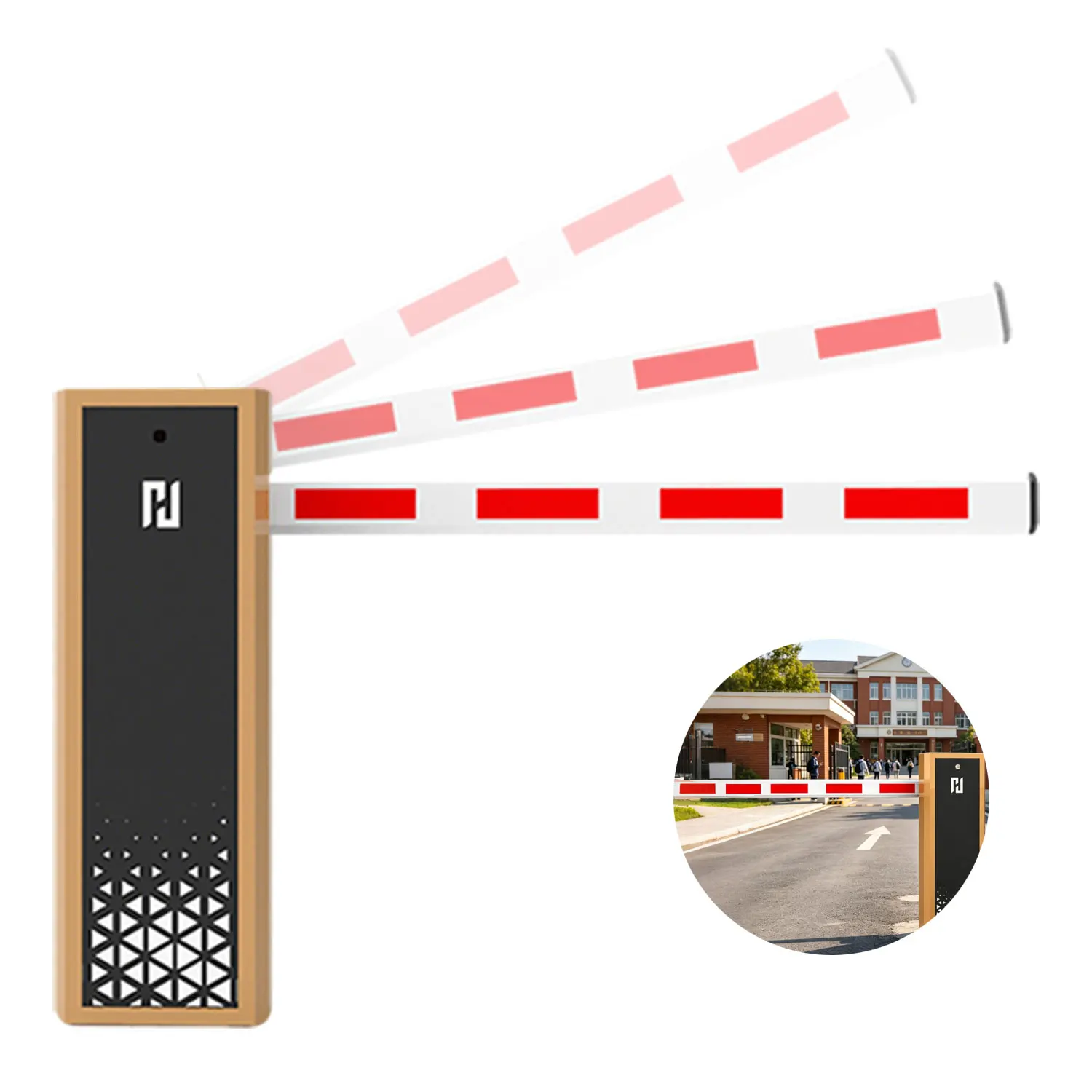Customizable Industrial AC/DC Automatic Boom Barrier Gate – Factory Direct Solution for Toll & Parking Access Systems