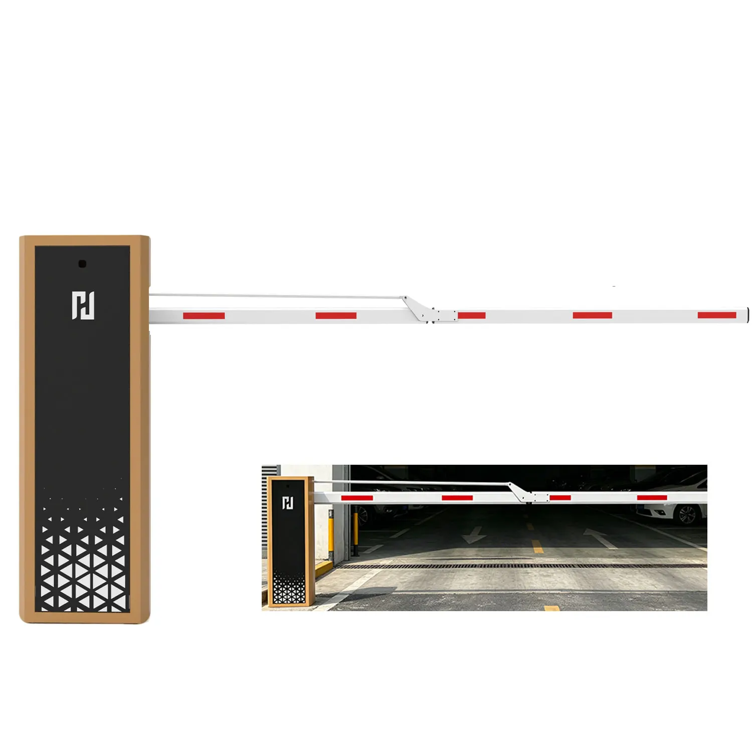 High-Speed Aluminium Boom Barrier Gate – Premium Access Control Solution for Commercial & Retail Complexes