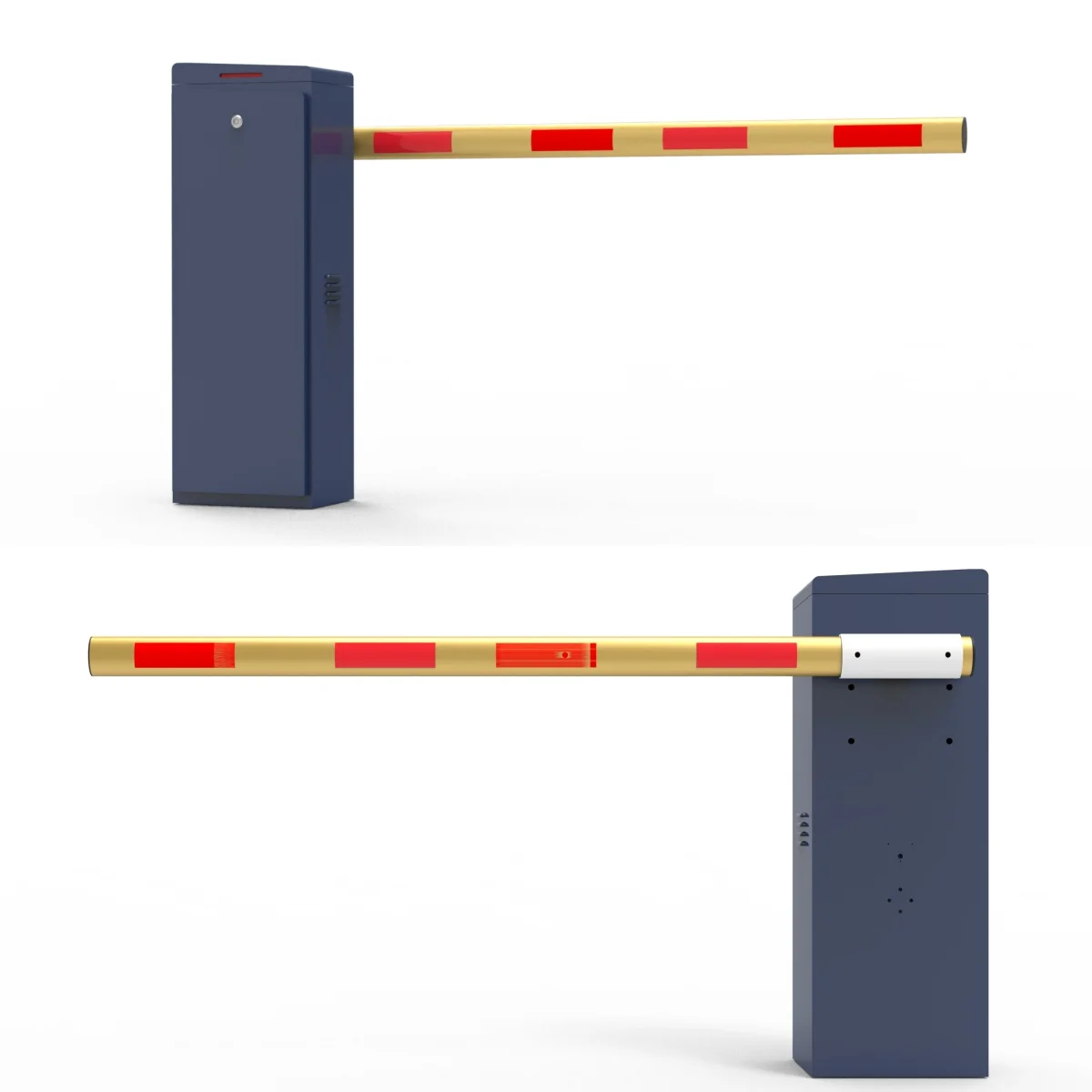 Heavy-Duty LPR Smart Parking Management System Integrated with High-Performance Automatic Boom Gate