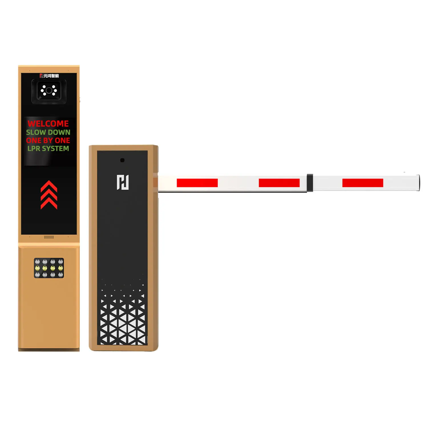 Heavy-Duty 6-Second Brushless Boom Barrier Gate with Lightweight Aluminium Arm – Industrial Access Solution