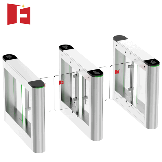 SUS304 Stainless Steel Turnstile with Integrated Facial Recognition & RFID Access Control for Gym Membership Management