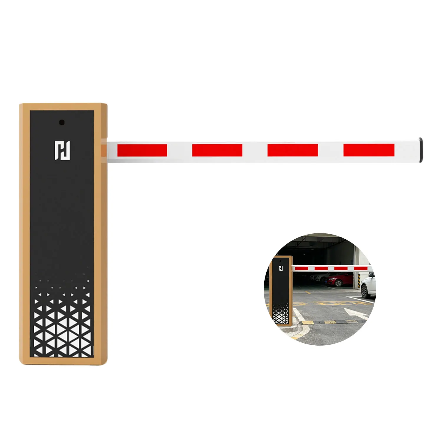 High-Performance Automatic Boom Barrier Gate with Remote Control for Large-Scale Toll Plaza Management