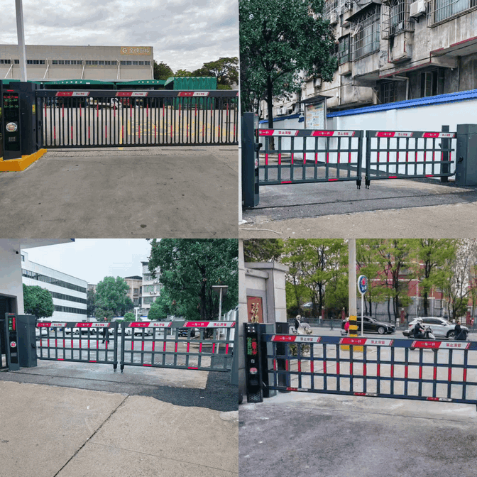 Premium Variable-Speed Advertising Boom Barrier for Commercial Plaza Entry Management