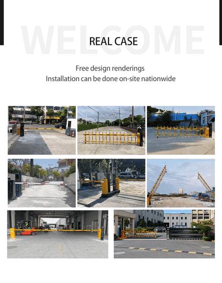 Automated Smart Parking Boom Barrier Gate with RFID-Enabled Digital Access Control System