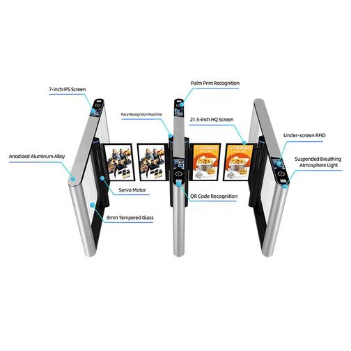 Intelligent Anti-Collision Swing Turnstile with RFID & QR Code Integration for Smart City Access Control