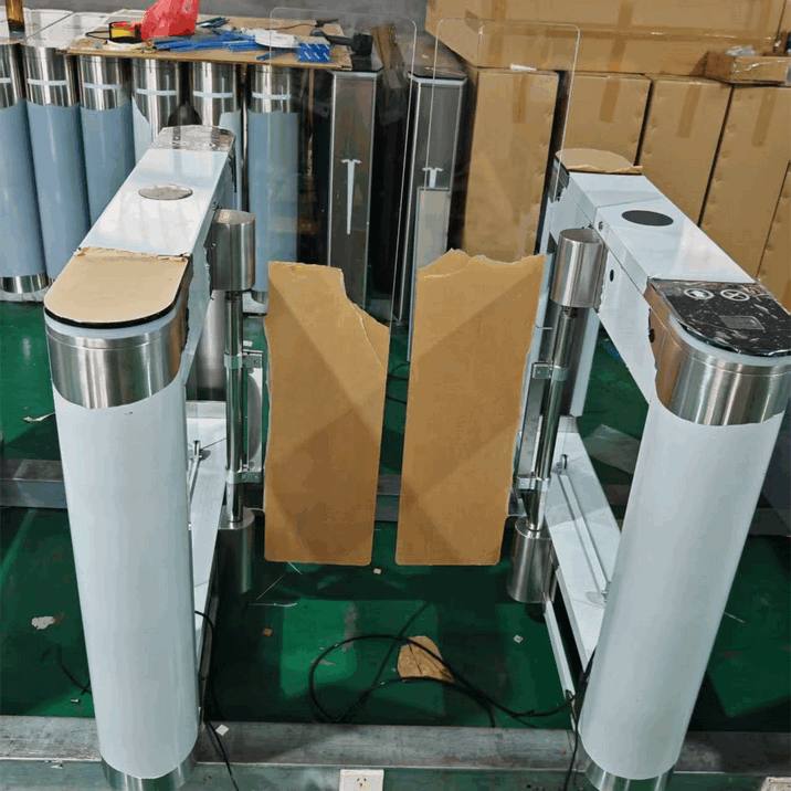 Automatic Swing Barrier Gate System for Corporate Office Security and Intelligent Pedestrian Access Control