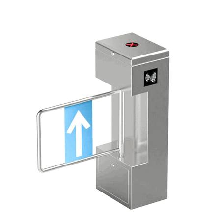 IP68 Weatherproof Outdoor Tripod Turnstile with NFC & QR Code Access Control System