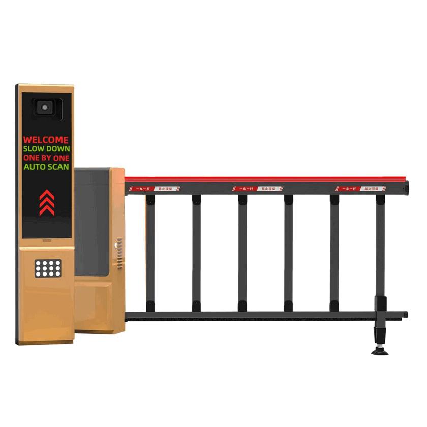 Unattended LPR Parking Terminal with 4-Line LED Display & Multilingual Voice Guidance
