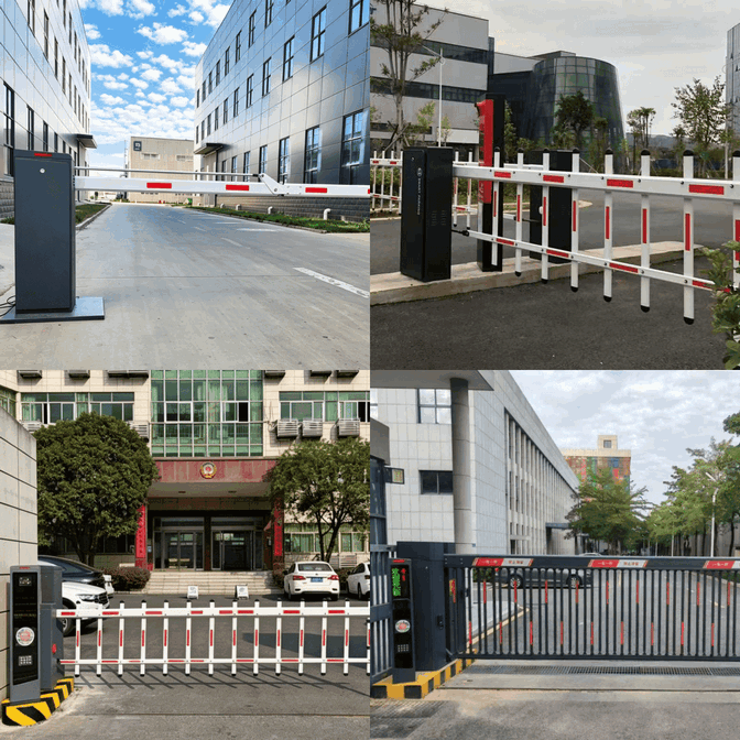 High-Speed Commercial Brushless Boom Barrier Gate for Smart Mall Parking Management Systems