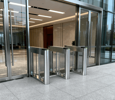 Intelligent Anti-Collision Swing Turnstile with RFID & QR Code Integration for Smart City Access Control