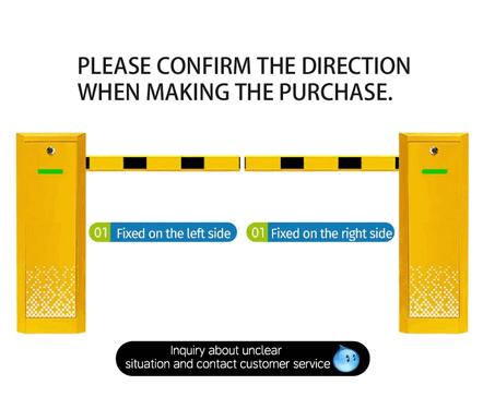 Automated Smart Parking Boom Barrier Gate with RFID-Enabled Digital Access Control System
