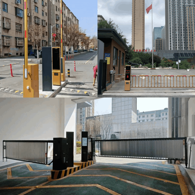 Automated Vehicle Guard System: Remote Control Parking Lot Security Barrier Gate