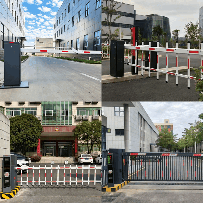 Wholesale Telescopic Aluminium Boom Barrier Gate for RFID Parking Access Systems