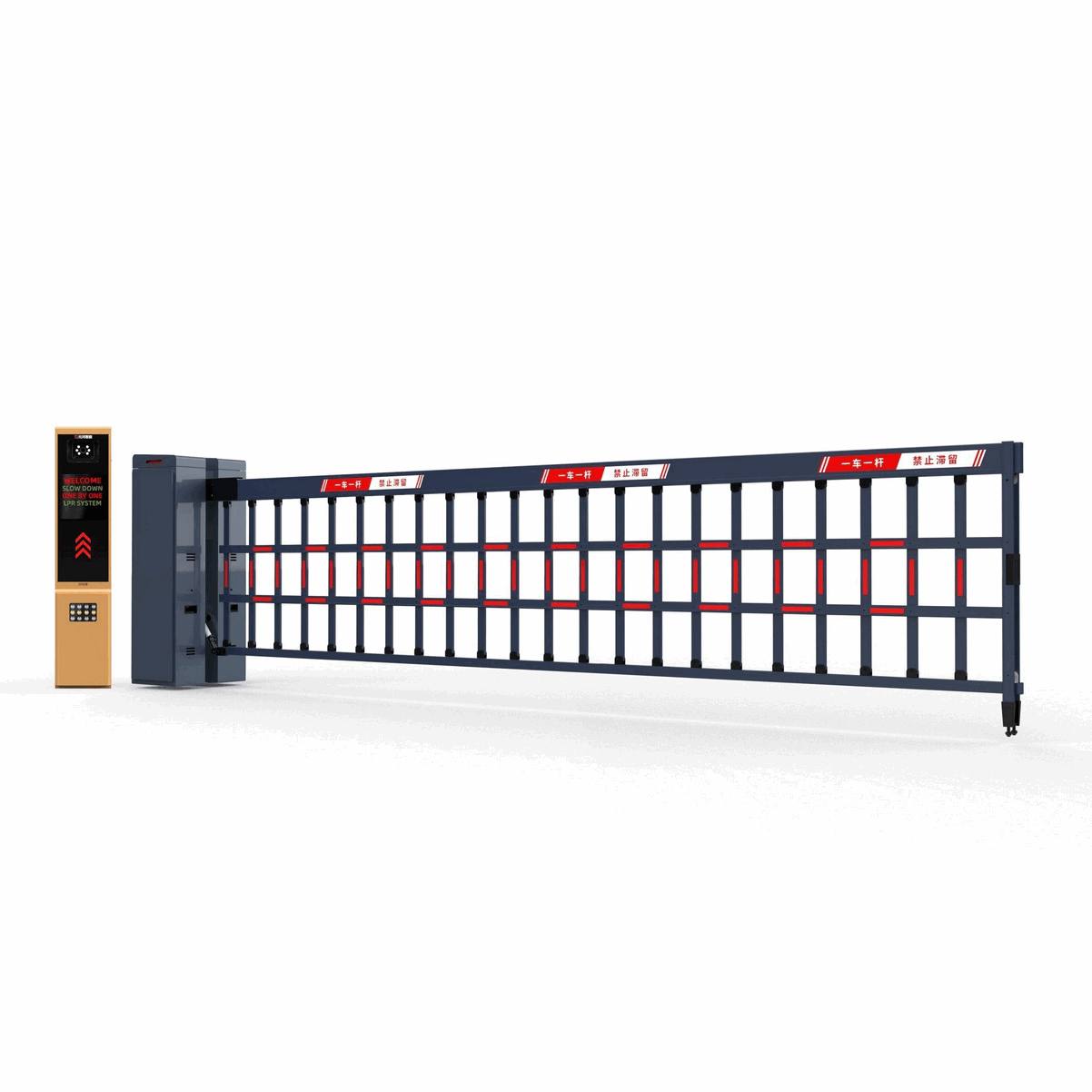 High-Performance Smart ALPR Camera & Anti-Crash Automatic Boom Barrier Gate System
