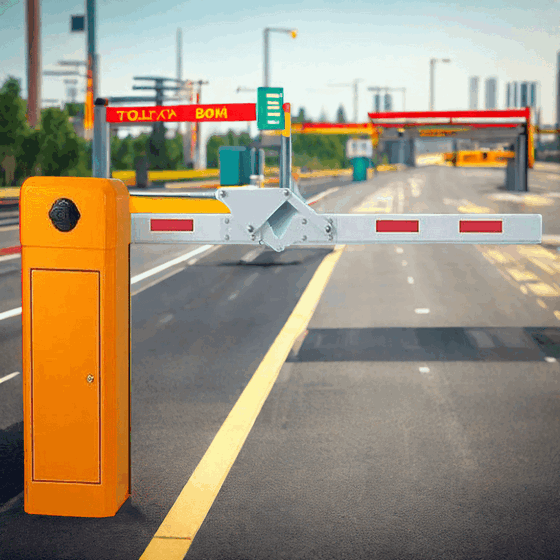 High-Speed Automated Boom Barrier Gate for Toll Collection & RFID Traffic Safety Access Control